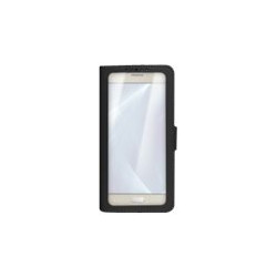 Celly Unicaview XL - Flip cover per cellulare - nero