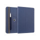 Celly UNIROTTAB11 - Flip cover per tablet - folio, girevole, universale - poliuretano - blu - fino a 11"