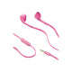 Celly UP100 - Auricolari con microfono - auricolare - cablato - jack 3,5 mm - rosa