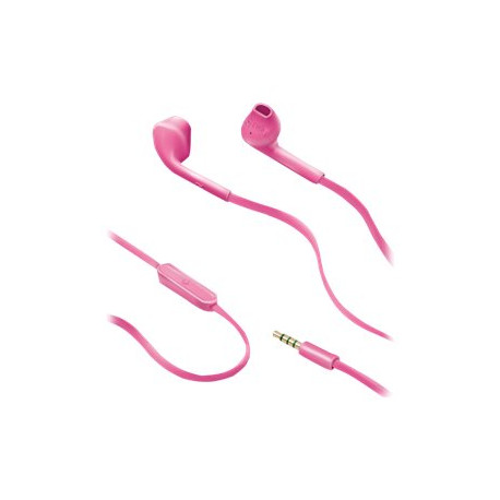 Celly UP100 - Auricolari con microfono - auricolare - cablato - jack 3,5 mm - rosa