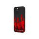 Celly VosCromo - Cover per cellulare - TPU (poliuretano termoplastico), rivestimento in silicone - nero - Vision of Super - per