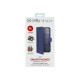 Celly Wally One XL - Flip cover per cellulare - ecopelle - blu - 4.5" - 5"