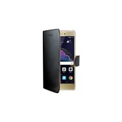 Celly WALLY642 - Flip cover per cellulare - similpelle - nero - per Huawei P8 Lite 2017