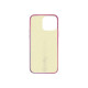 Celly Watercol - Cover per cellulare - TPU (poliuretano termoplastico), rivestimento in silicone - rosa - per Apple iPhone 13 P