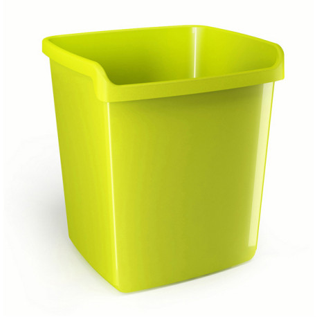 Cestino gettacarte Mydesk - altezza 32,3 cm - 15 L - verde - Arda