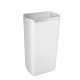 Cestino gettacarte Soft Touch - 33x22x49 cm - 23 L - bianco - Mar Plast