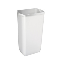 Cestino gettacarte Soft Touch - 33x22x49 cm - 23 L - bianco - Mar Plast