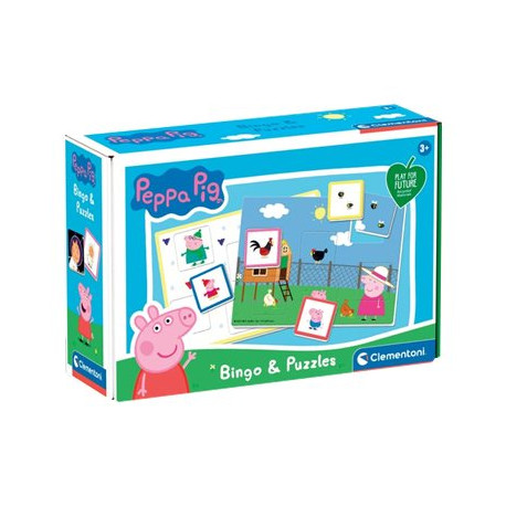 Clementoni - Peppa Pig - Bingo - puzzle