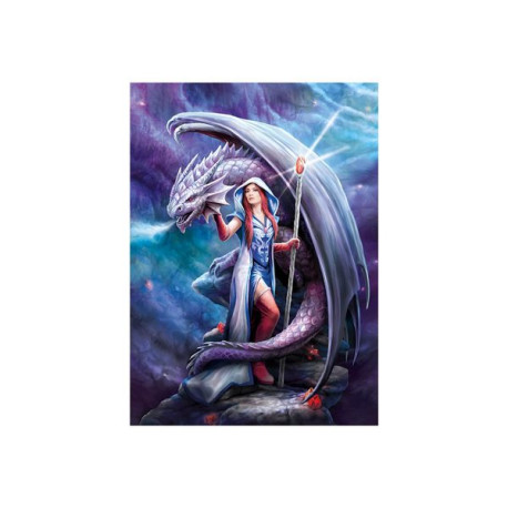 Clementoni Anne Stokes Collection - Dragon Mage - puzzle - 1000 pezzi