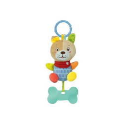 Clementoni baby - Lovely soft dog rattle