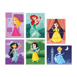 Clementoni Disney Princess - Cubes - puzzle - 12 pezzi