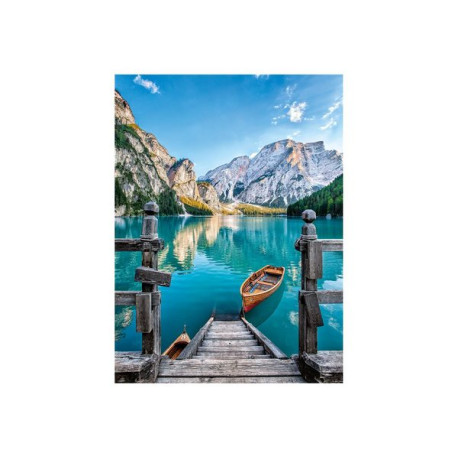 Clementoni High Quality Collection - Lago di Braies - puzzle - 500 pezzi