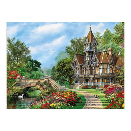 Clementoni High Quality Collection - Old Waterway Cottage - puzzle - 500 pezzi