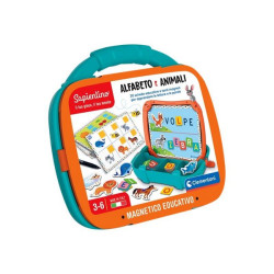 Clementoni Sapientino - Magnetic suitcase alphabet and animals - gioco educativo