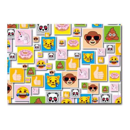 Clementoni SuperColor - Emoji - puzzle - 104 pezzi