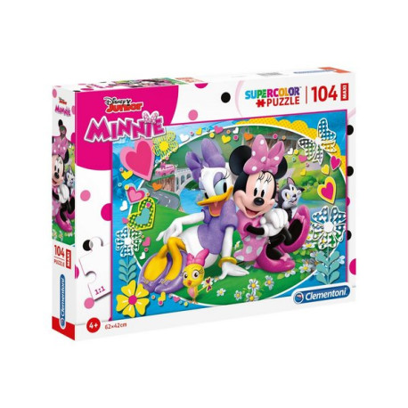 Clementoni SuperColor - Minni Disney - puzzle - 104 pezzi