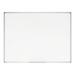 Bi-Office Earth-it - Lavagna bianca - montabile a parete - 600 x 450 mm - acciaio ceramica - magnetica - bianco