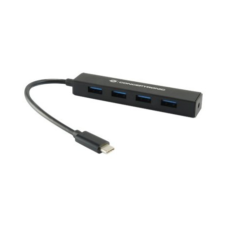 Conceptronic CTC4USB3 - Hub - 4 x SuperSpeed USB 3.0 - desktop