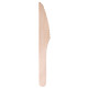 Coltello monouso in legno - 16 cm - Signor Bio - conf. 100 pezzi