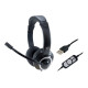 Conceptronic Polona POLONA01B - Cuffie con microfono - dimensione completa - cablato - USB - nero