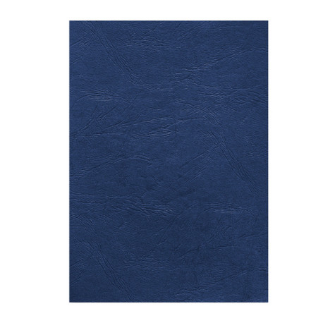 Copertine per rilegatura - A4 - cartoncino groffrato semilpelle - 240 gr - royal blu - Fellowes - conf.100 pezzi