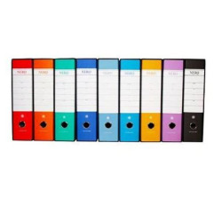 Brefiocart registratori con leva - NERO&amp