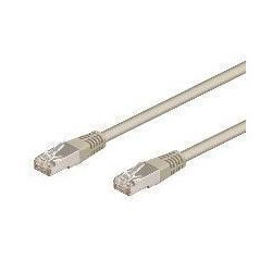 Cablaggio in Rame - PATCH CAT 6A S-FTP GRIGIO 10M