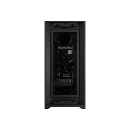 CORSAIR 5000D AIRFLOW - Mid tower - ATX - pannello laterale finestrato (vetro temperato) - senza alimentazione (ATX) - nero - U