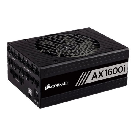 CORSAIR AX1600i - Alimentazione (interna) - ATX12V 2.4/ EPS12V 2.92 - 80 PLUS Titanium - 100-240 V c.a. V - 1600 Watt - Europa