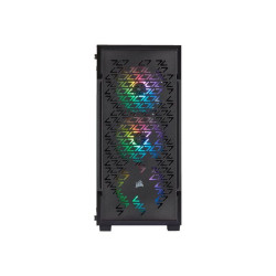 CORSAIR iCUE 220T RGB Airflow - Tower - ATX - senza alimentazione (ATX) - nero - USB/Audio