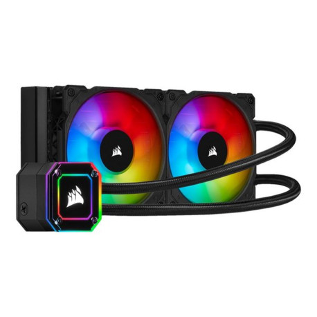 CORSAIR iCUE H100i Elite Capellix - Sistema di raffreddamento a liquido del processore - (per: LGA1156, AM2+, AM3, LGA1155, LGA