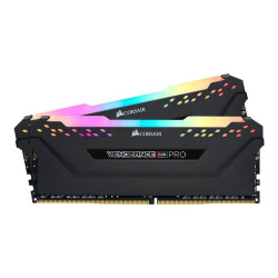 CORSAIR Vengeance RGB PRO - DDR4 - kit - 16 GB: 2 x 8 GB - DIMM 288-PIN - 3200 MHz / PC4-25600 - CL16 - 1.35 V - senza buffer -