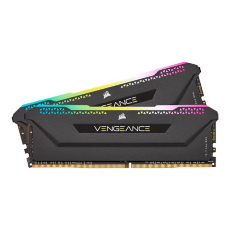 CORSAIR Vengeance RGB PRO SL - DDR4 - kit - 32 GB: 2 x 16 GB - DIMM 288-PIN - 3600 MHz / PC4-28800 - CL18 - 1.35 V - senza buff