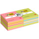 Cubo foglietti Post-it  Standard - 76 x 76 mm - colori assortiti rosa guava/verde lime - Post-it  - conf. 2 cubi