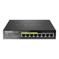 D-Link DGS 1008P - Switch - unmanaged - 4 x 10/100/1000 (PoE) + 4 x 10/100/1000 - desktop - PoE