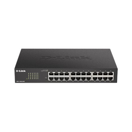 D-Link DGS 1100-24V2 - Switch - intelligente - 24 x 10/100/1000 - desktop, montabile su rack