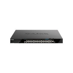 D-Link DGS 1520-28MP - Switch - L3 - intelligente - 20 x 10/100/1000 (PoE+) + 4 x 2.5G (PoE+) + 2 x 10 Gigabit Ethernet + 2 x 1