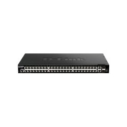 D-Link DGS 1520-52 - Switch - L3 - intelligente - 48 x 10/100/1000 + 2 x 10 Gigabit Ethernet + 2 x 10 Gigabit SFP+ - montabile 