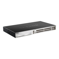 D-Link DGS 3130-30TS - Switch - L3 Lite - gestito - 24 x 10/100/1000 + 2 x 10 Gigabit Ethernet + 4 x 10 Gigabit SFP+ - desktop,