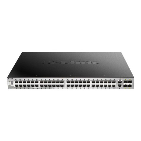 D-Link DGS 3130-54PS - Switch - L3 Lite - gestito - 48 x 10/100/1000 (PoE) + 2 x 10 Gigabit Ethernet + 4 x 10 Gigabit SFP+ (370