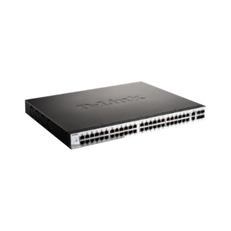 D-Link DGS 3130-54PS - Switch - L3 Lite - gestito - 48 x 10/100/1000 (PoE) + 2 x 10 Gigabit Ethernet + 4 x 10 Gigabit SFP+ (370