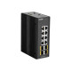 D-Link DIS 300G-12SW - Switch - gestito - 8 x 10/100/1000 + 4 x 100/1000 SFP - montabile su rail DIN, montaggio a parete