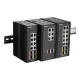 D-Link DIS 300G-8PSW - Switch - gestito - 4 x 10/100/1000 (PoE+) + 2 x 10/100/1000 + 2 x 100/1000 SFP - montabile su rail DIN, 