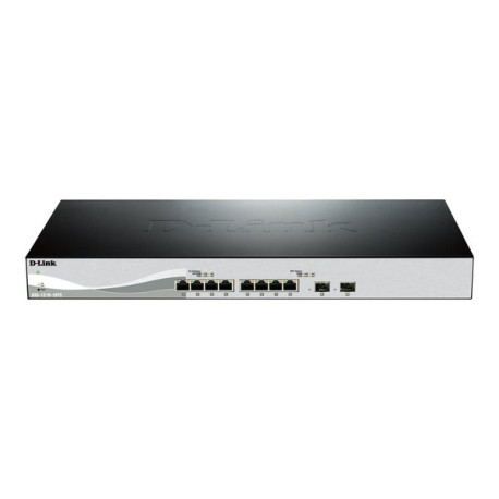 D-Link DXS 1210-10TS - Switch - gestito - 8 x 10GBase-T + 2 x 10 Gigabit SFP+ - montabile su rack