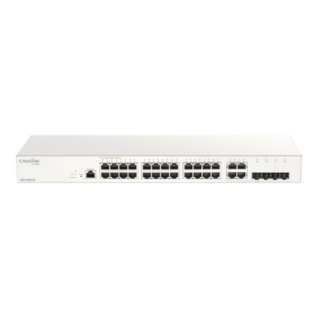 D-Link Nuclias Cloud-Managed DBS-2000-28 - Switch - 24 x 10/100/1000 + 4 x SFP combinato