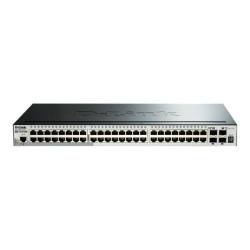 D-Link SmartPro DGS-1510-52X - Switch - L3 - gestito - 48 x 10/100/1000 + 4 x 10 Gigabit SFP+ - desktop, montabile su rack