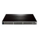 D-Link xStack DGS-3420-52T - Switch - gestito - 48 x 10/100/1000 + 4 x 10 Gigabit SFP+ - desktop, montabile su rack