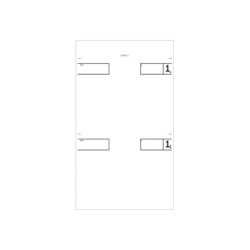 Data Ufficio - Ordini generici - 25 fogli - 100 x 168 mm - duplicato - senza carbonio - numerato