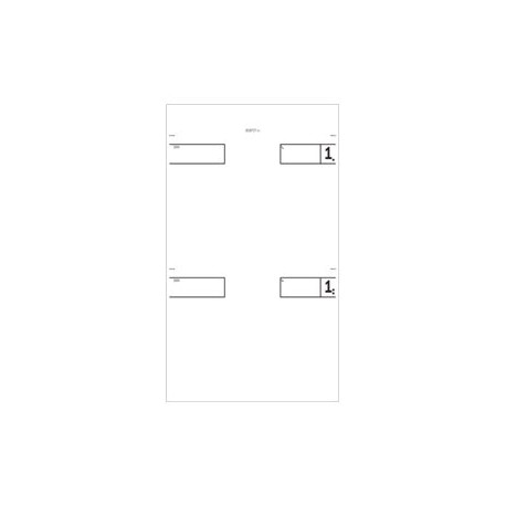 Data Ufficio - Ordini generici - 25 fogli - 100 x 168 mm - duplicato - senza carbonio - numerato