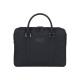 dbramante1928 Stelvio Slim Laptop Bag PURE - Borsa trasporto notebook - 14" - nero, hardware con finitura argentata